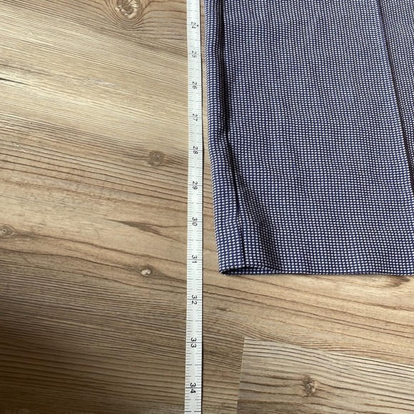 Lane Bryant The Allie Bootcut Pant Blue w/ tiny dot pattern Women’s Plus 22 NWT - Picture 7 of 12